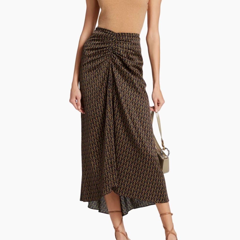 Veronica Beard Maxi Skirt M 8